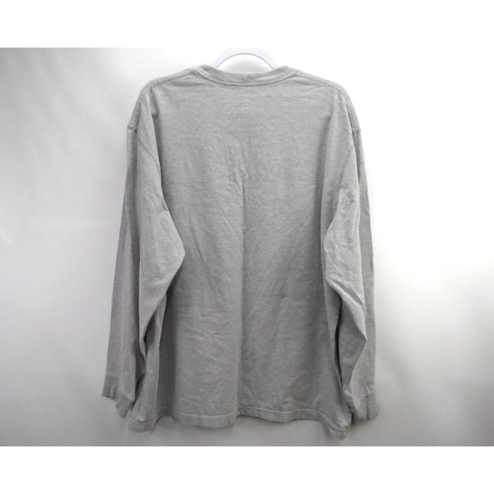 Carhartt K126 Mens Size XL Mid-weight Long Sleeve Oversized Gray Workwear - Picture 7 of 8